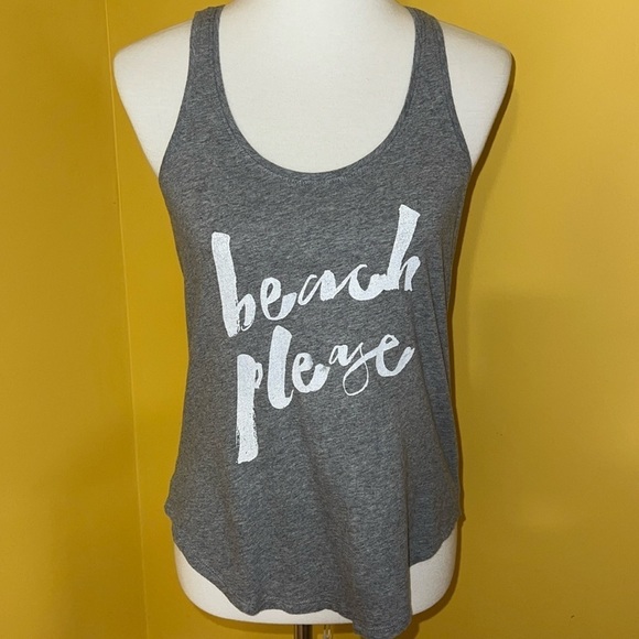 Old Navy “beach please” tank top - Picture 1 of 4